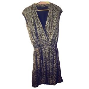 SLEEVELESS MINI CHEETAH PRINT DRESS!!